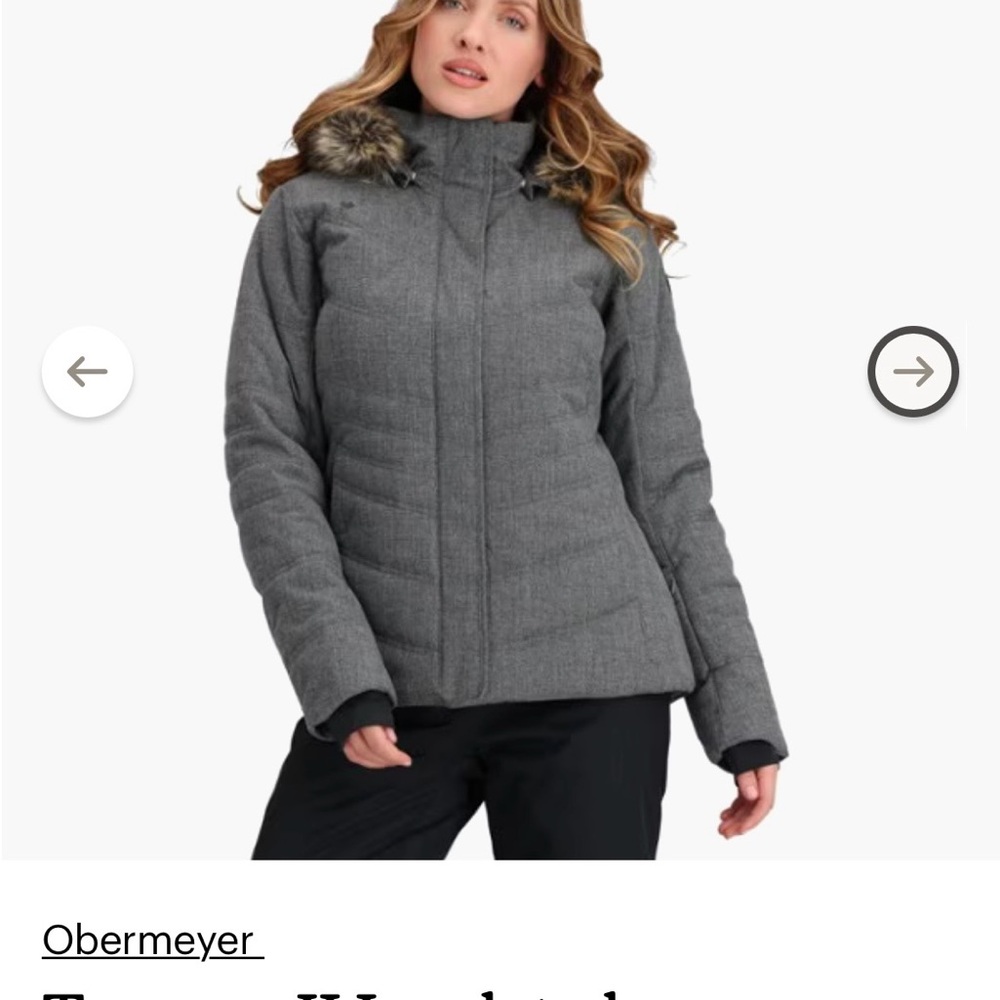 Obermeyer Women's Gray Tuscany Insulated Jacket